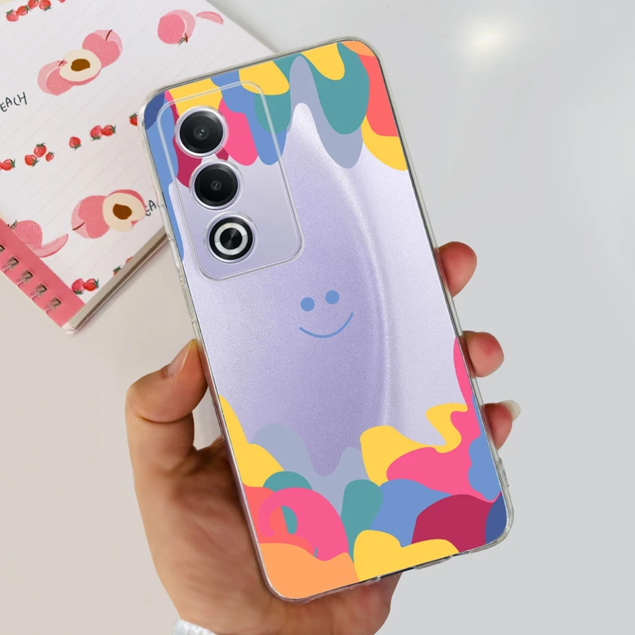 Luxury Flowers Painted Soft Silicone Phone Case - Elegant Bumper Cover