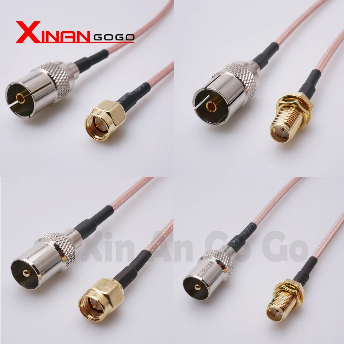 

SMA Male Female to TV IEC PAL DVB-T RF Coaxial cable TV to SMA RG316 Pigtail cable SMA to TV Cable