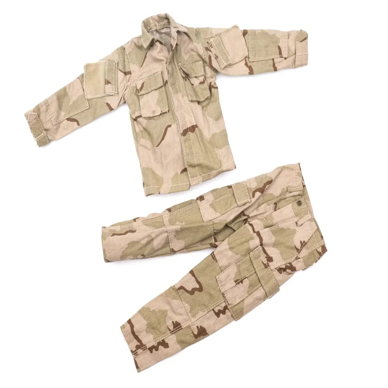 

Hot Sale DID 1/6 Male Soldier Combat Clothing And Pants Set Model Accessories Fit 12'' Action Figure Body In Stock