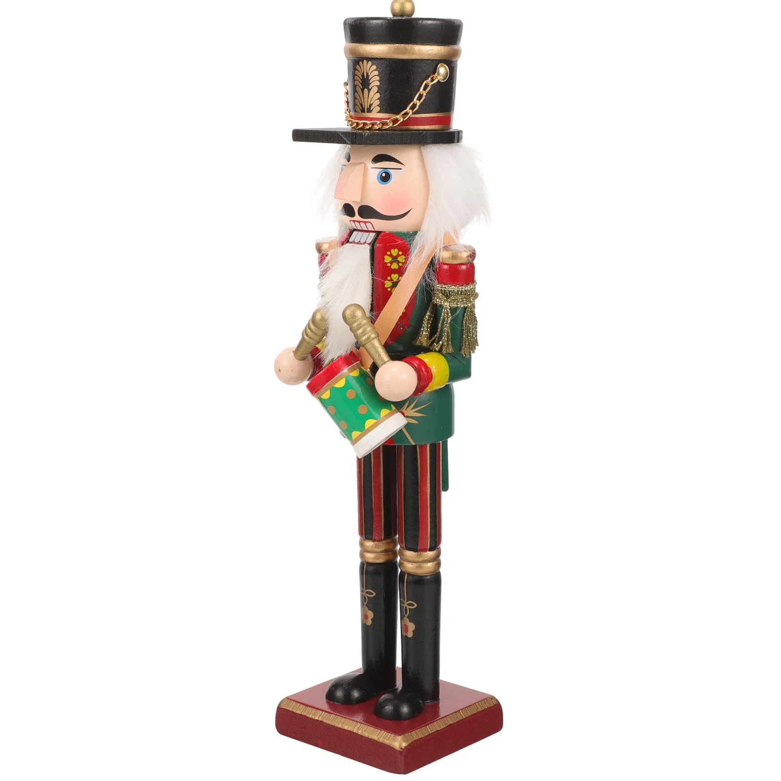 

Рождественский гайковёр, традиционный деревянный розовый гайковёр, украшение, праздничный гайковёр, фигурка солдата, рождественские подарки, гайковёры