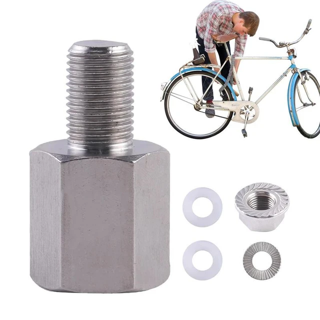 Bike Axle Extenders For Training Wheels - 2 Pack Extender Bolts For 12" To 20" Kids Bicycles, Fits Huffy & More