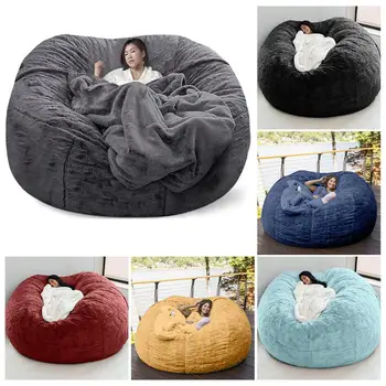 Bean Bag Sofa BedNo Filling Stuffed Giant Beanbag
