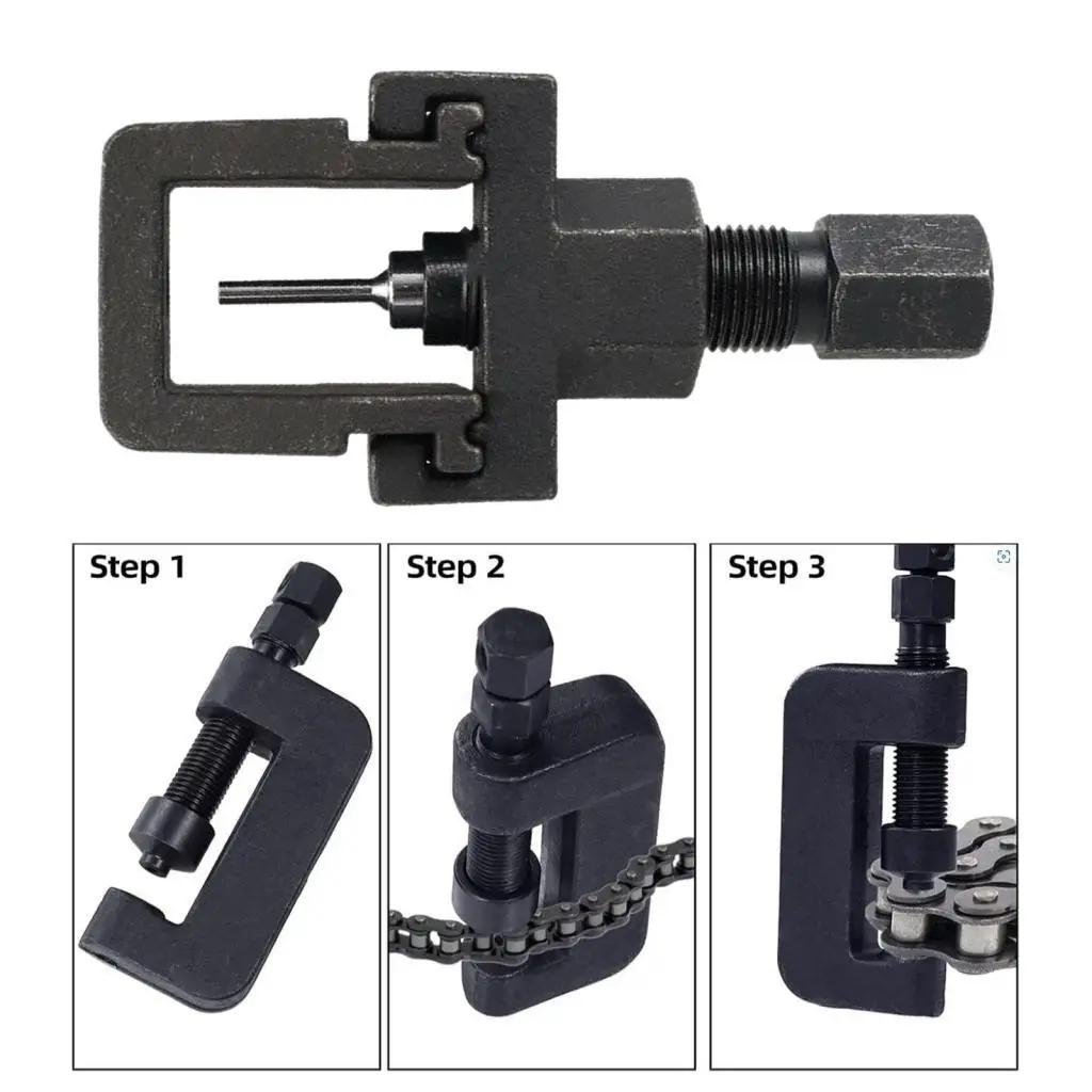 

Съемник цепи мотоцикла, портативная сталь для ремонта дорожного велосипеда, скутера