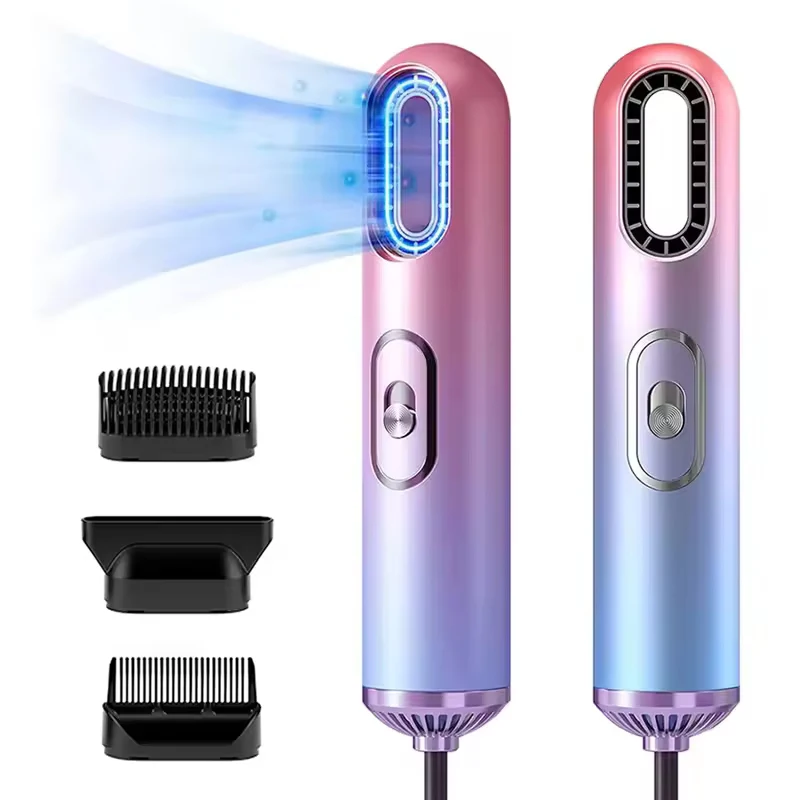 Negative Ion Bladeless Leafless Hair Dryer Mini Portable Household Hair Dryer Hairdryer Styling Tool hair dryer portable hair dryer