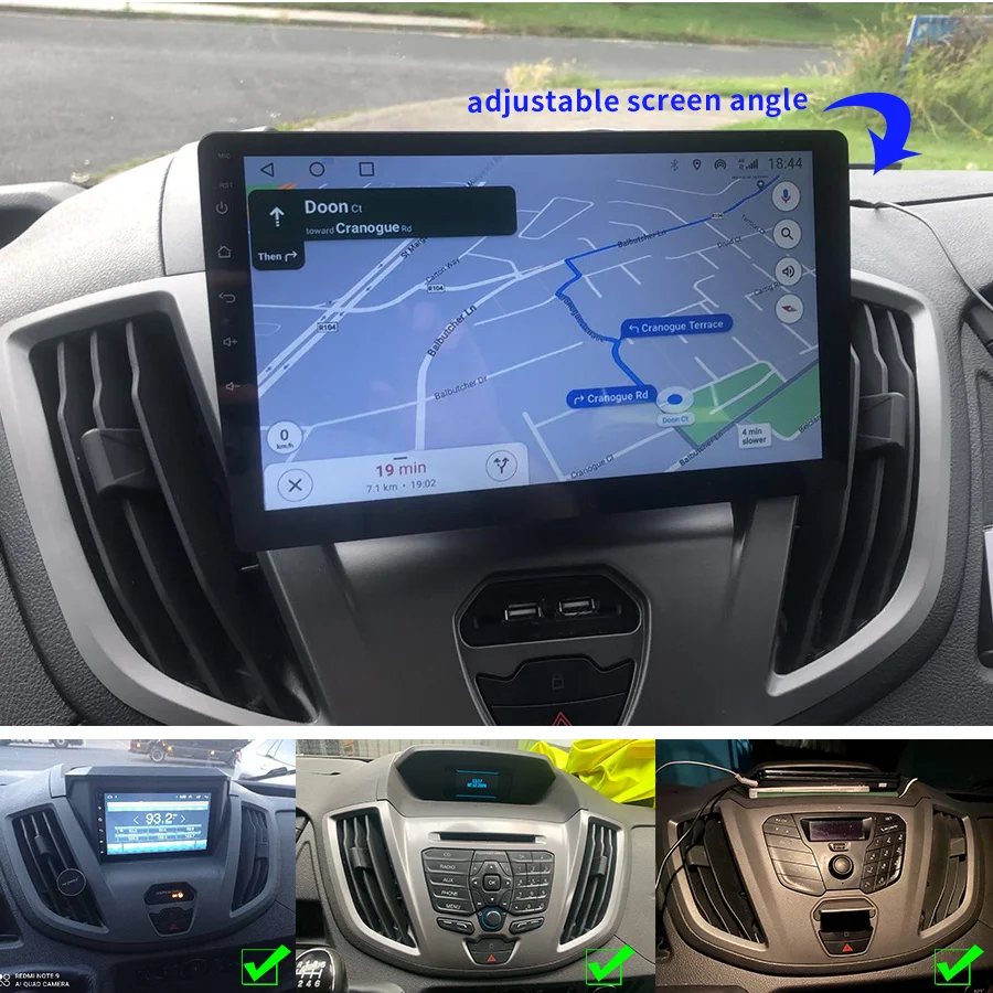 For Ford Transit Custom MK8 2018 2020 Car Stereo Android 13 Video for-ford-transit-custom-mk8-2018-2020-car-stereo-android-13-video
