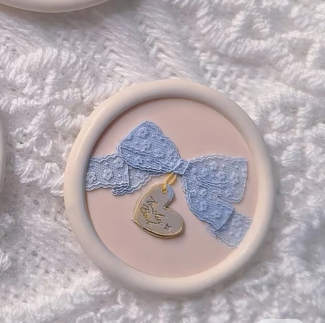 Bronze Metal Eming Stamp  Peony  Knot Series Handmade Color DIY Wax Sealing Stamp Eonal Busin Supplies