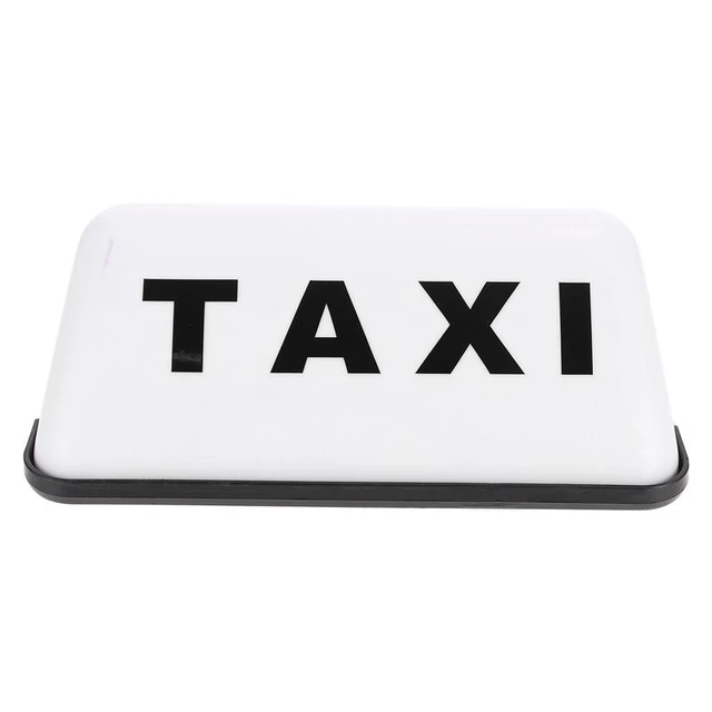 TAXI-LED-SCHILD, MAGNETISCHES DEKORATIVES Auto-Taxi-Dachschild