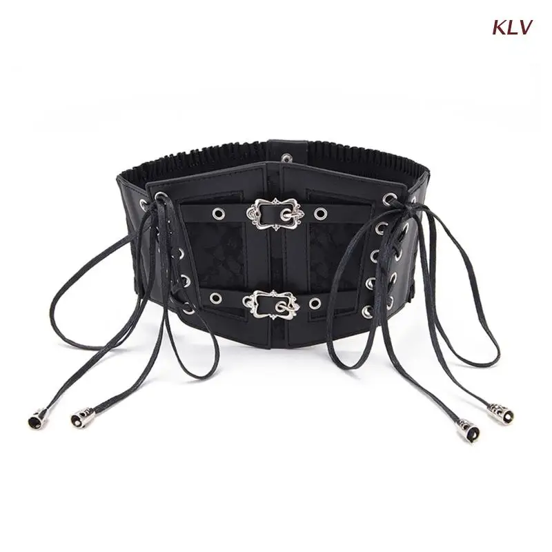 

Punk Corset Underbust Women Elegant Corset Curved Shaper Modeling Strap Slimming Waist Belt Solid Color Corset Bustiers