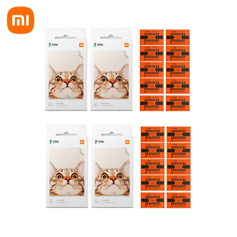 Xiaomi ZINK Pocket Photo Paper Self adhesive Photo Print Sheets For ...