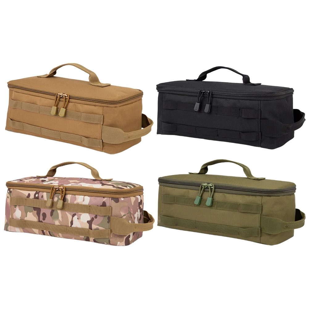 Camping Storage Bag Large Capacity Gas Canister Picnic Bag Multifunctional For Family Activities
