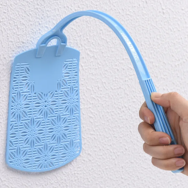 Műanyag Légy Swatter Kézikönyv Swat Kártevőirtás Kézi Rugalmas Swatters Rugalmas, Erős Hosszú Fogantyúval - Image 2