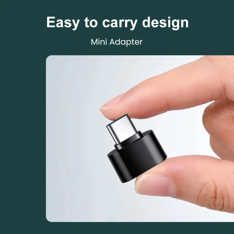 รูปสินค้า ประเภท C ถึงอะแดปเตอร์ USB A 3.0 USB-C OTG Data Connector สําหรับ Samsung Huawei Xiaomi โทรศัพท์มือถือ Compute MacBook Pro iPad Mini Notebook