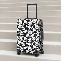 Cute Panda Suitcase Cover Cartoon Animal Travel Flight Useful Luggage Accesories Protection Xmas Gift 1