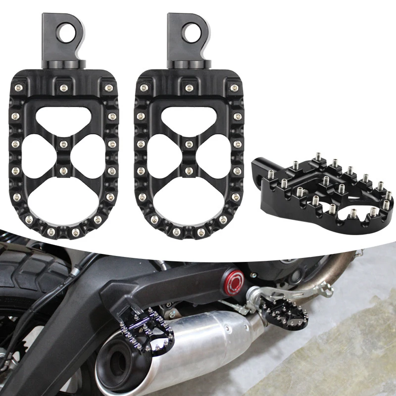 

For Harley X48XL1200 883Dyna Sportster Model Motorcycle CNC Aluminum Alloy Pedals Before and After Modification