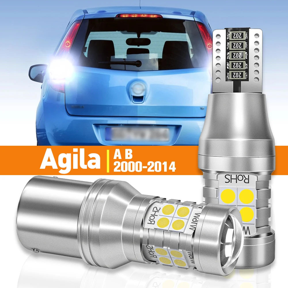 

2pcs LED Reverse Light For Opel Agila A B 2000-2014 2005 2006 2007 2008 2009 2010 2011 2012 2013 Accessories Canbus Lamp