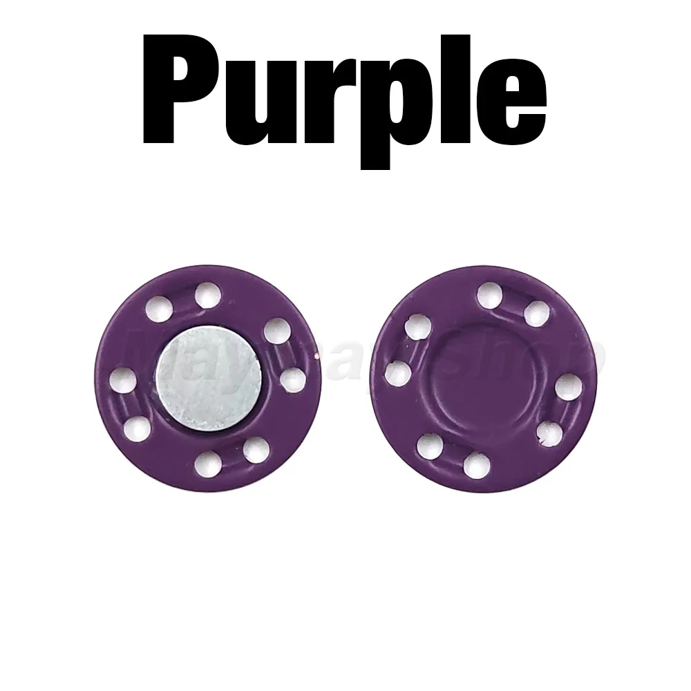 Magnetic Button Set: 5 Pairs for Clothing and Craft Decoration