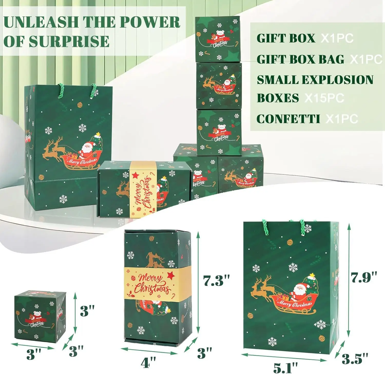 Surprise Gift Box Explosion – 2025 Newly Merry Christmas Surprise Gift