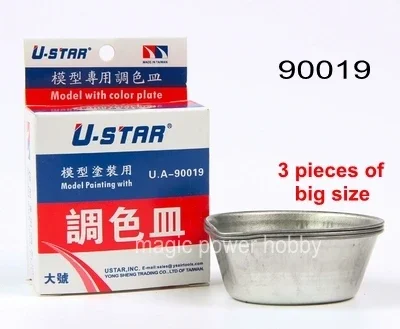 Model Color Palette Painting Plate for Model kit Builing Hobby Coloring weathering Tools U-STAR 90020 90119