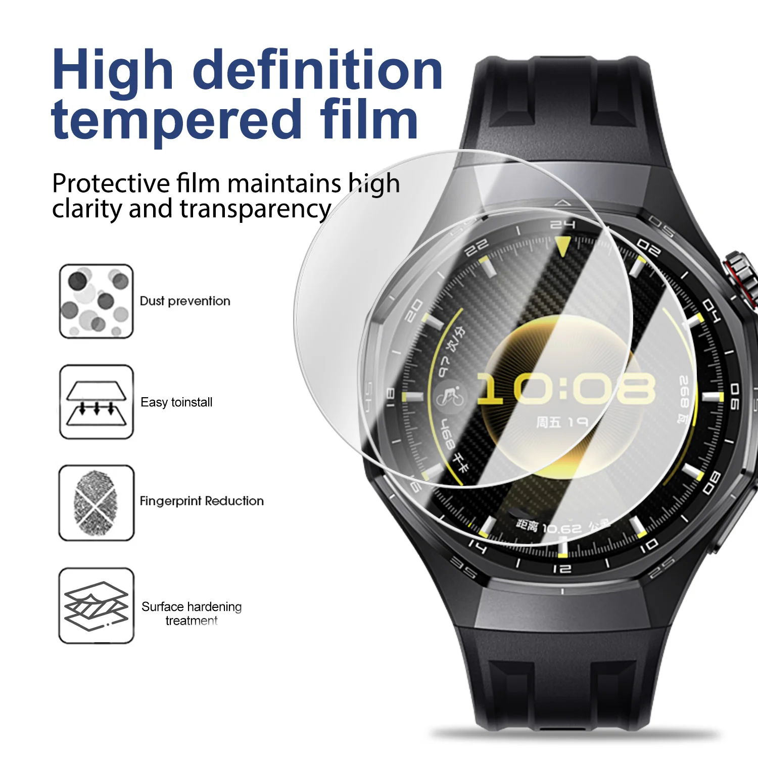 Premium HD Clear Tempered Glass Screen Protector - Anti-Scratch Full Coverage