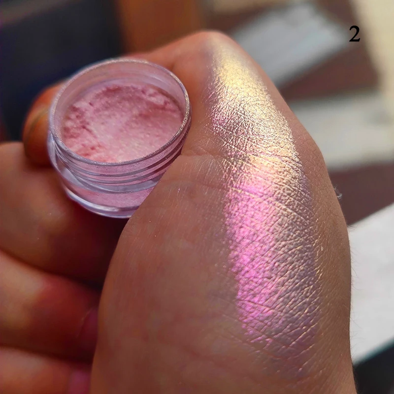 Multicolor Holographic Eyeshadow Powder Pigment Reflective