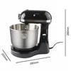 4L Stainless Steel Bowl Electric Stand Food Mixer Egg Beater Cream Blender Handheld Whisk Cake Bread Dough Kneading Machine 3