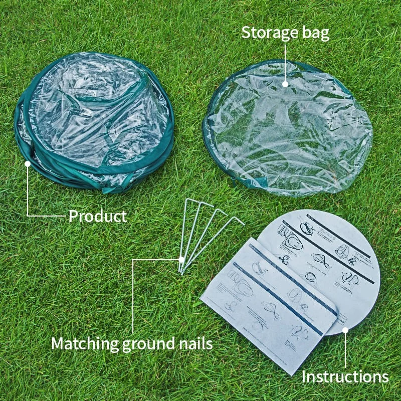 Pop-Up Portable PVC Greenhouse Grow Tent