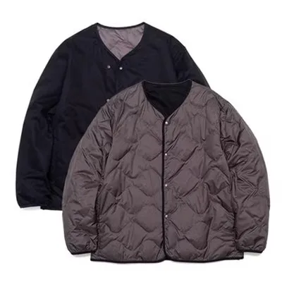 2024 Nanamica Reversible Down Cardigan japanese double-sided
