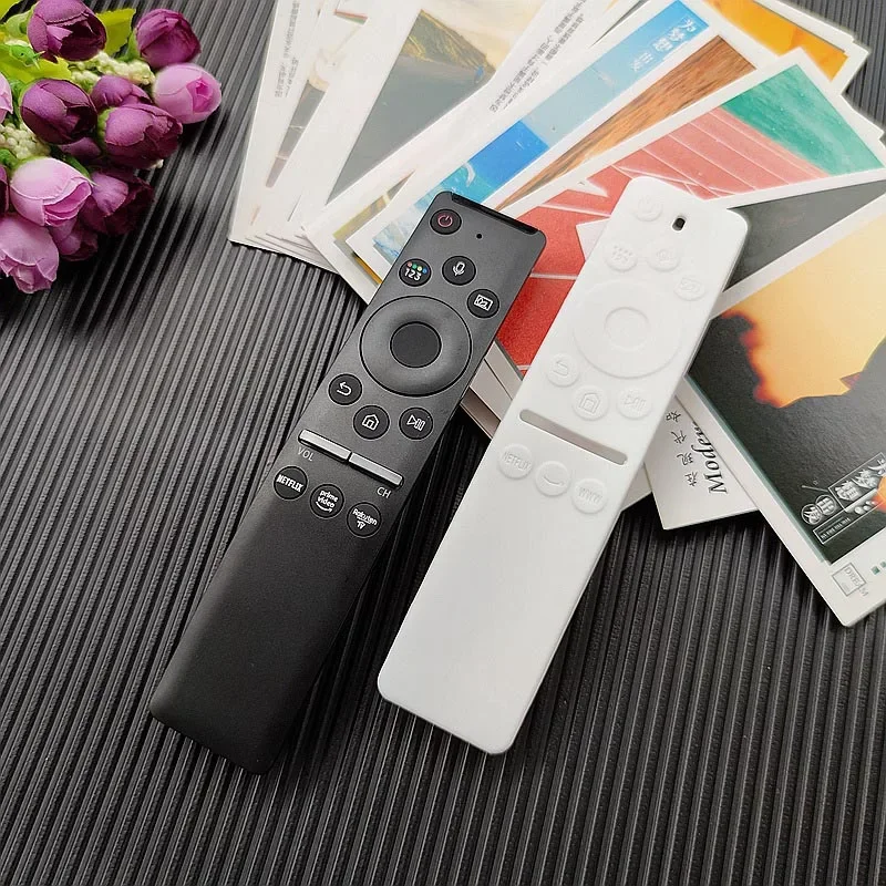 

Samsung TV Remote Control Protective Sleeve, Anti-Drop Silicone Cover Case, Dustproof, Waterproof, All-Inclusive, BN59-01312A