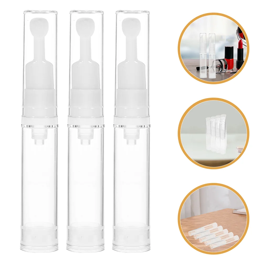 12 Pcs Thin Tube Vacuum Bottle Empty Makeup Container Bottled Travel Size Vacuum Bottle for Size Liquid