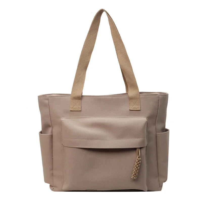 thumbnail image 1 of 2024 Nuevo bolso de mujer, bolso de hombro sencillo de moda, bolso de mano de lona de gran capacidad y alta calidad, gran oferta en verano, 1 of 5