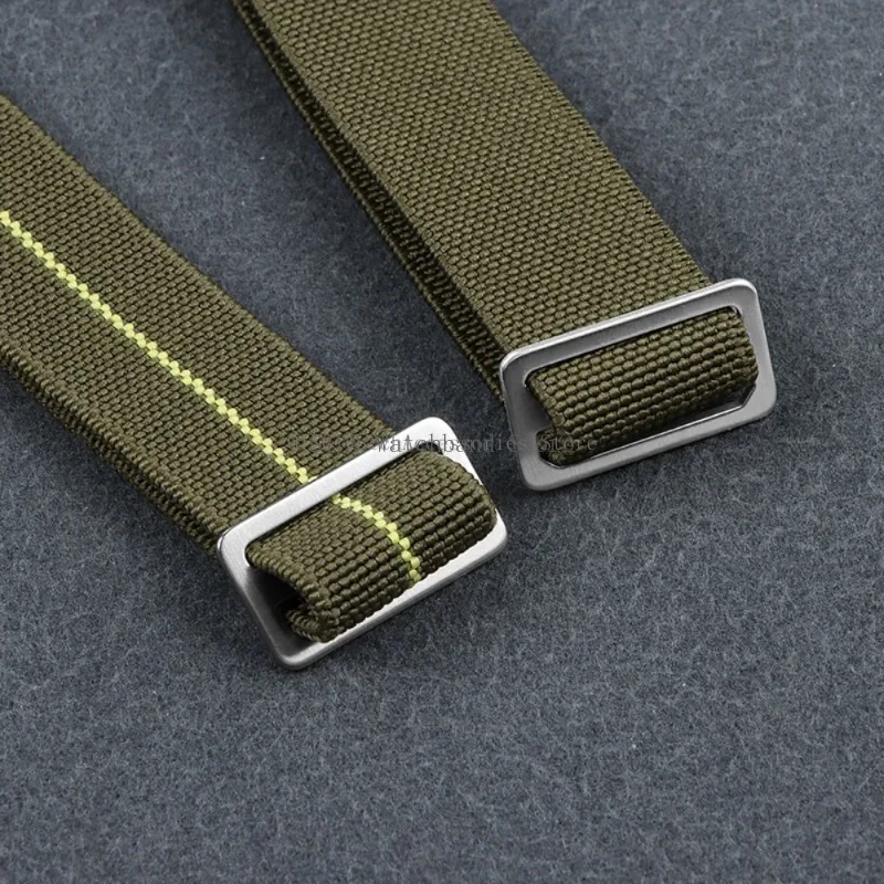 Nylon Braided Elastic Watch Band - Universal Sport Wristband