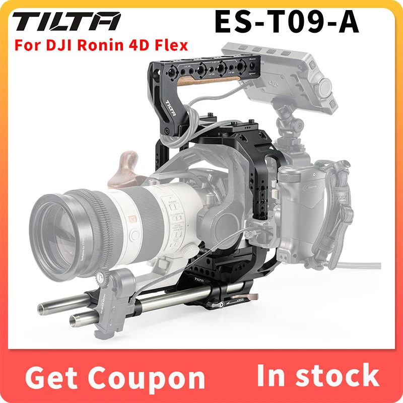 

TILTA For DJI Ronin 4D Flex Camera Cage ES-T09-A with Camera Body Mounting Plate