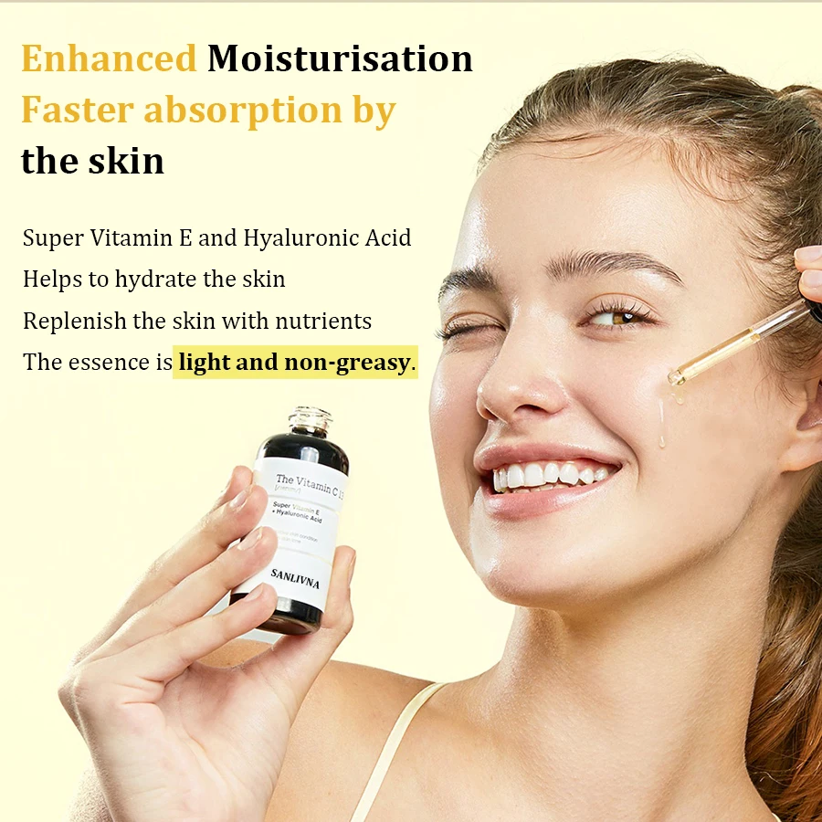 23% Vitamin C Face Serum for Dark Spot Removal and Skin Brightening, Anti-Aging Face Serum, Whitening Formula, Glass Skin Care 6