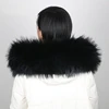 100% Real Fur Collar Luxury Warm Natural Raccoon Fur Scarf Women Genuine Fur Collar Scarves Large Fur Shawl Male Jacket Coat 4