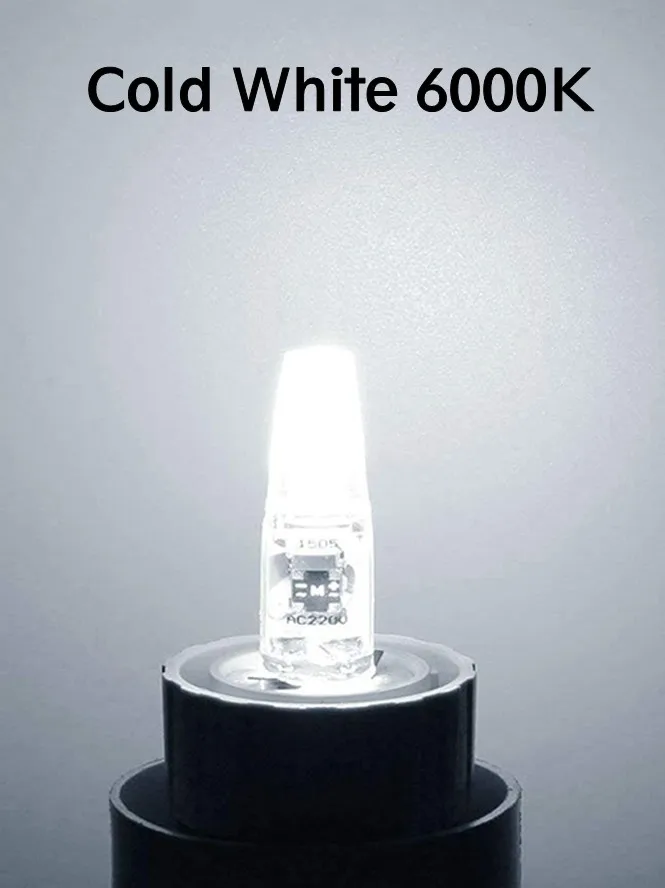 ตัวเลือกสินค้า หลอดไฟ LED ประหยัดพลังงาน 10 ชิ้น โหมดสีขาว 360 องศา
