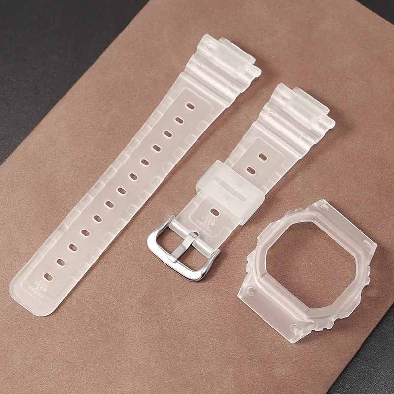 Silicone Watch Strap for Men - Small Square Design