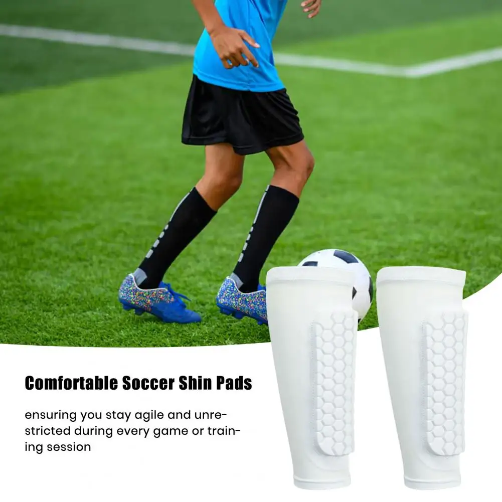 Honeycomb Padding Shin Guards Soccer Shin Guard Sleeves with Honeycomb Pads for Kids Adults Compression Calf Sleeve for Enhanced,soccer shin guards,shin guard pads