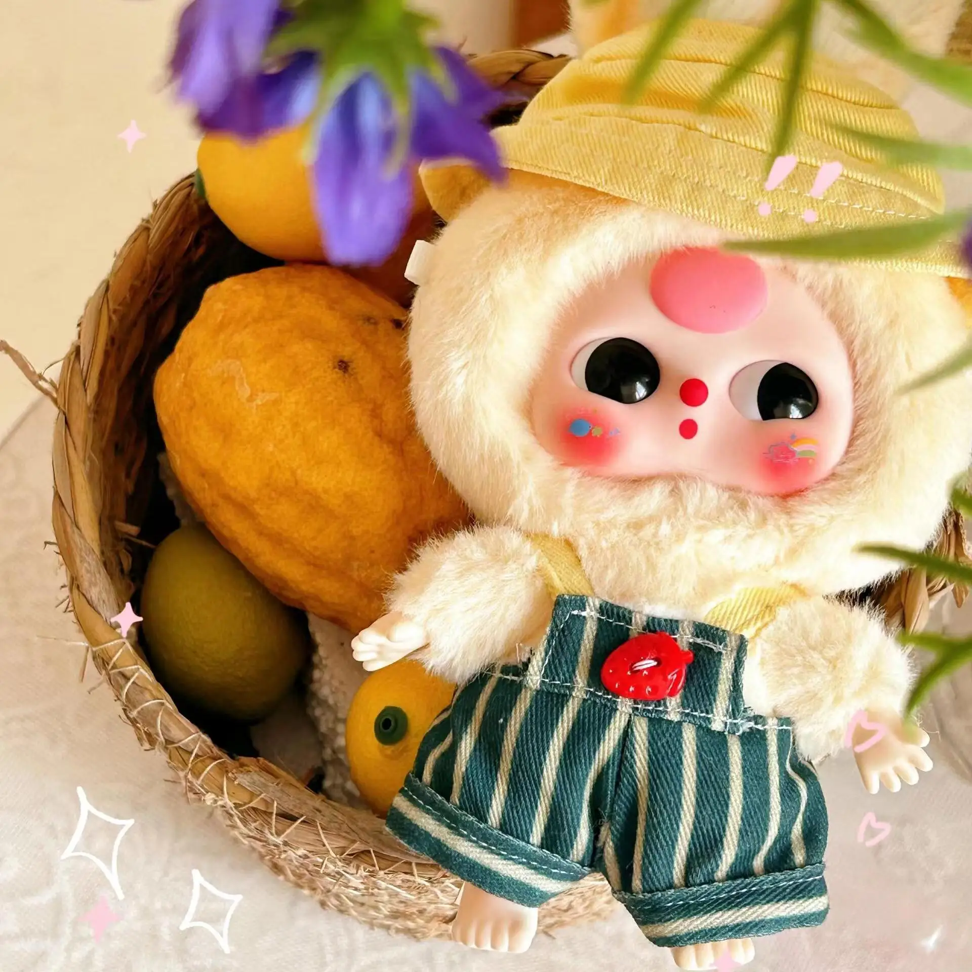 ぬいぐるみ Baby three Macaron Bunny V2 Blindbox BABY THREE Rabbit Macaron V2 Series Plush Blind Box