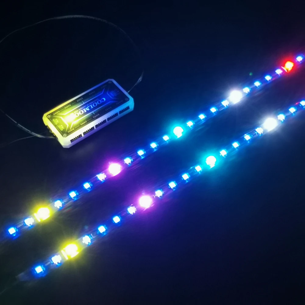 RGB PC Case LED Light Bar SATA Computer Lamp Strip