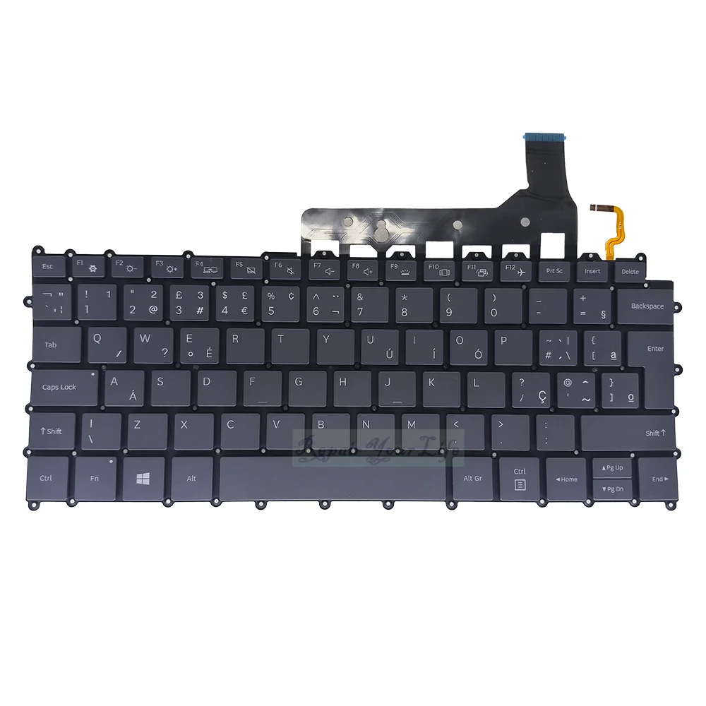 Teclado Retroiluminado para Samsung Galaxy Book s Np767xcm 767xcm K01 K02 K01br K03br Brasil para Notebook