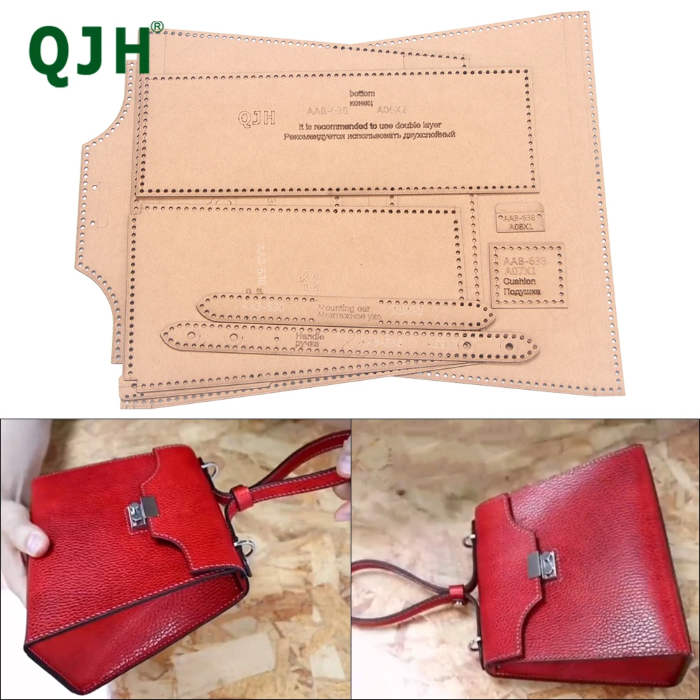 Acrylic Template Leather Pattern Diy Leather Craft Handbag Template