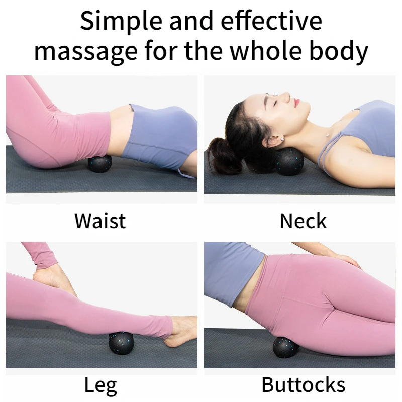 Fitness Ball Massage Ball Back Neck Foot Mobility Deep Tissue Myofascial Release