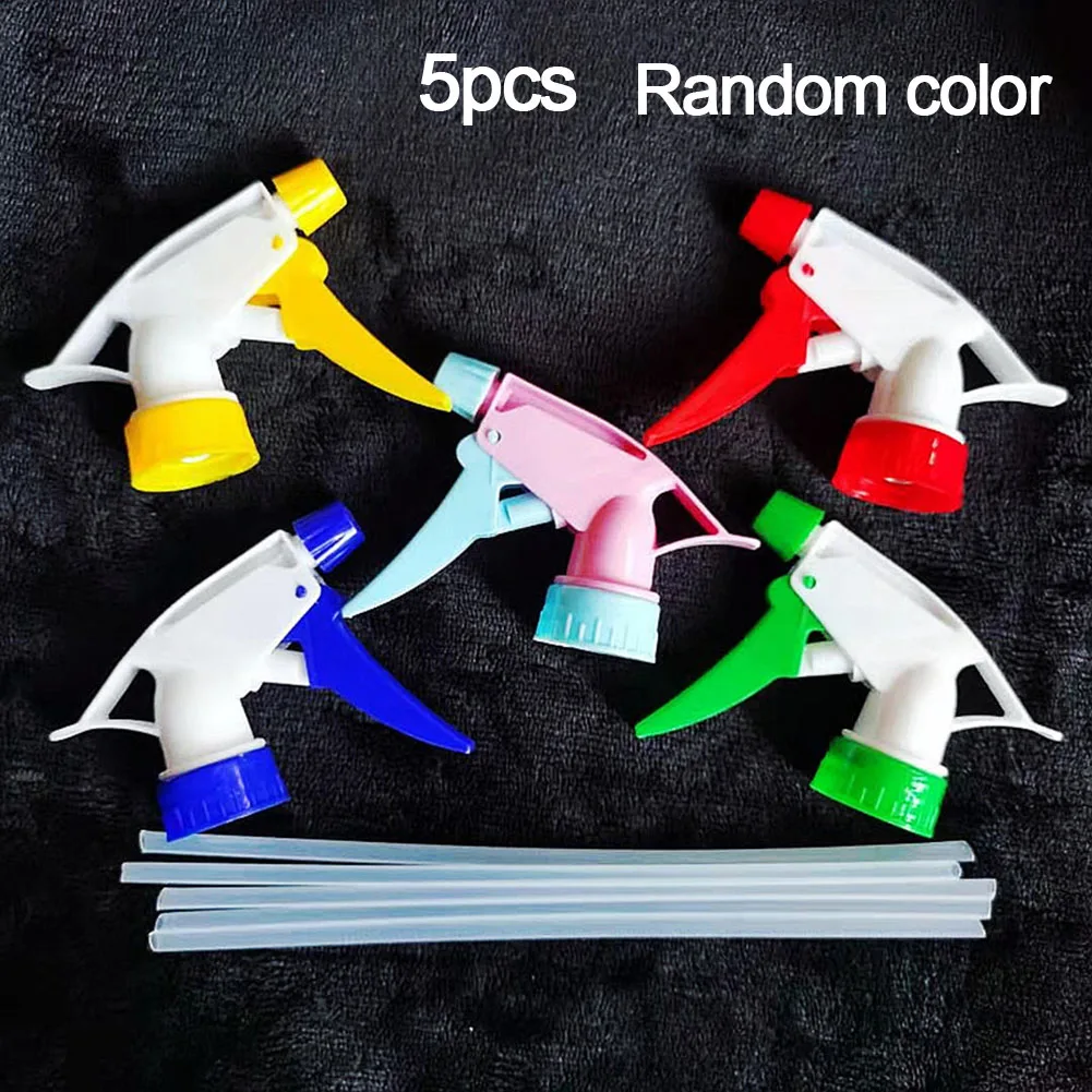 

1/5pcs Industrial Durable Trigger Sprayer Garden Home Cleaning Watering Trigger Spray Heads Spray Bottle Replacement Nozzles