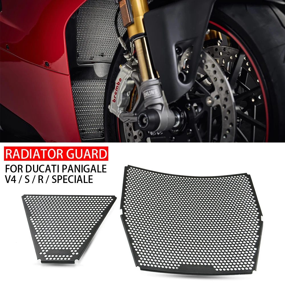 

Запчасти для мотоциклов Защита радиатора Решетка радиатора Защитная крышка для Ducati Panigale V4 S R Special