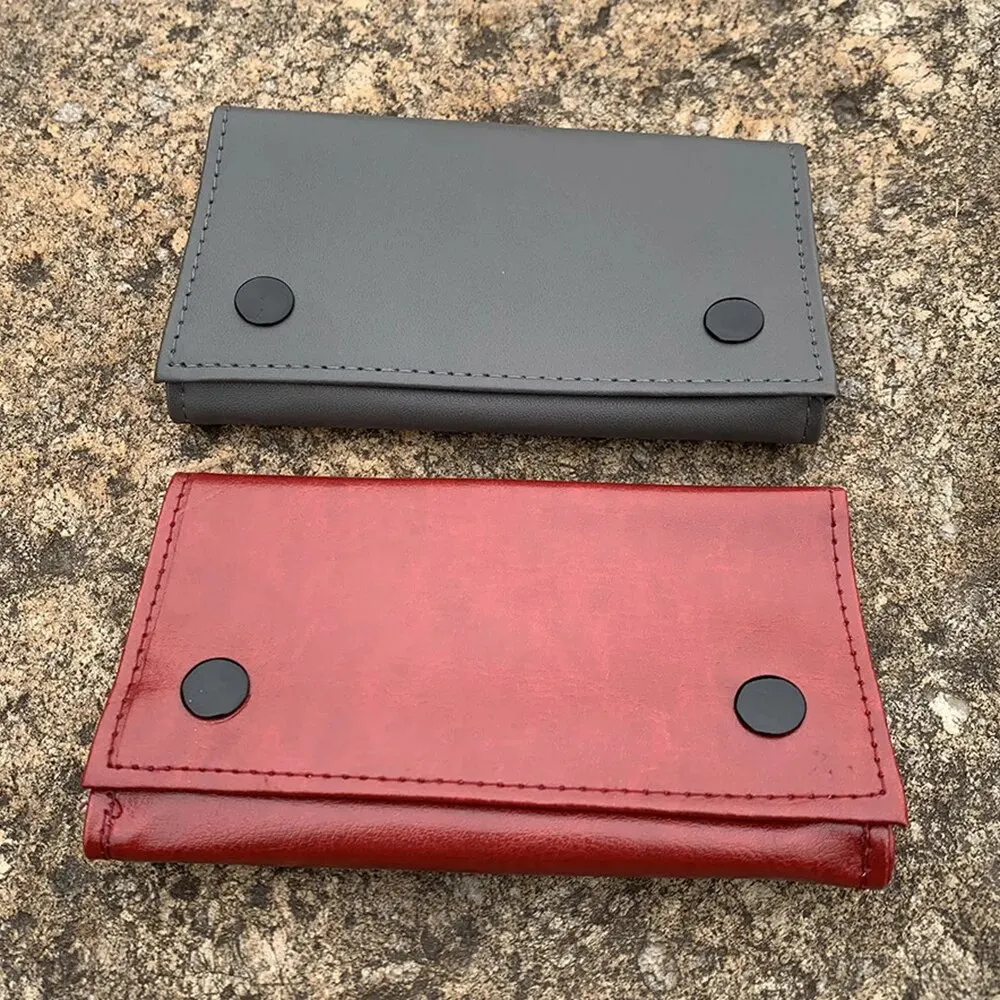 Tobacco Case Portable Storage PU Leather Bag Tobacco Pouch Case Bag Pipe Cigarette Holder Smoking Paper Holder Wallet