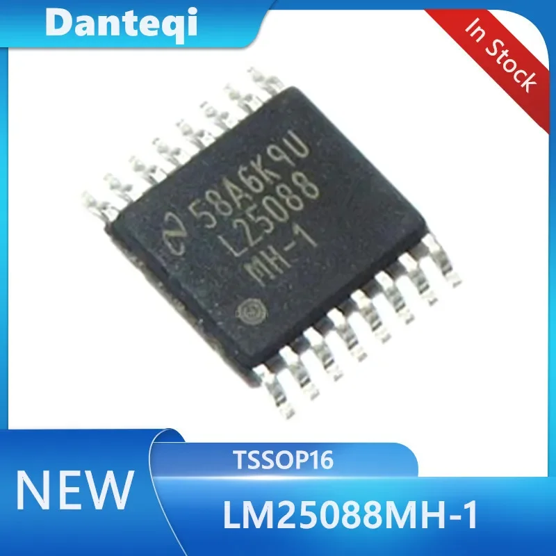

5 шт. LM25088MH-1 L25088 LM25088 LM25088MHX L25088MH-1 TSSOP16 широкий диапазон входного сигнала, несинхронный понижающий контроллер