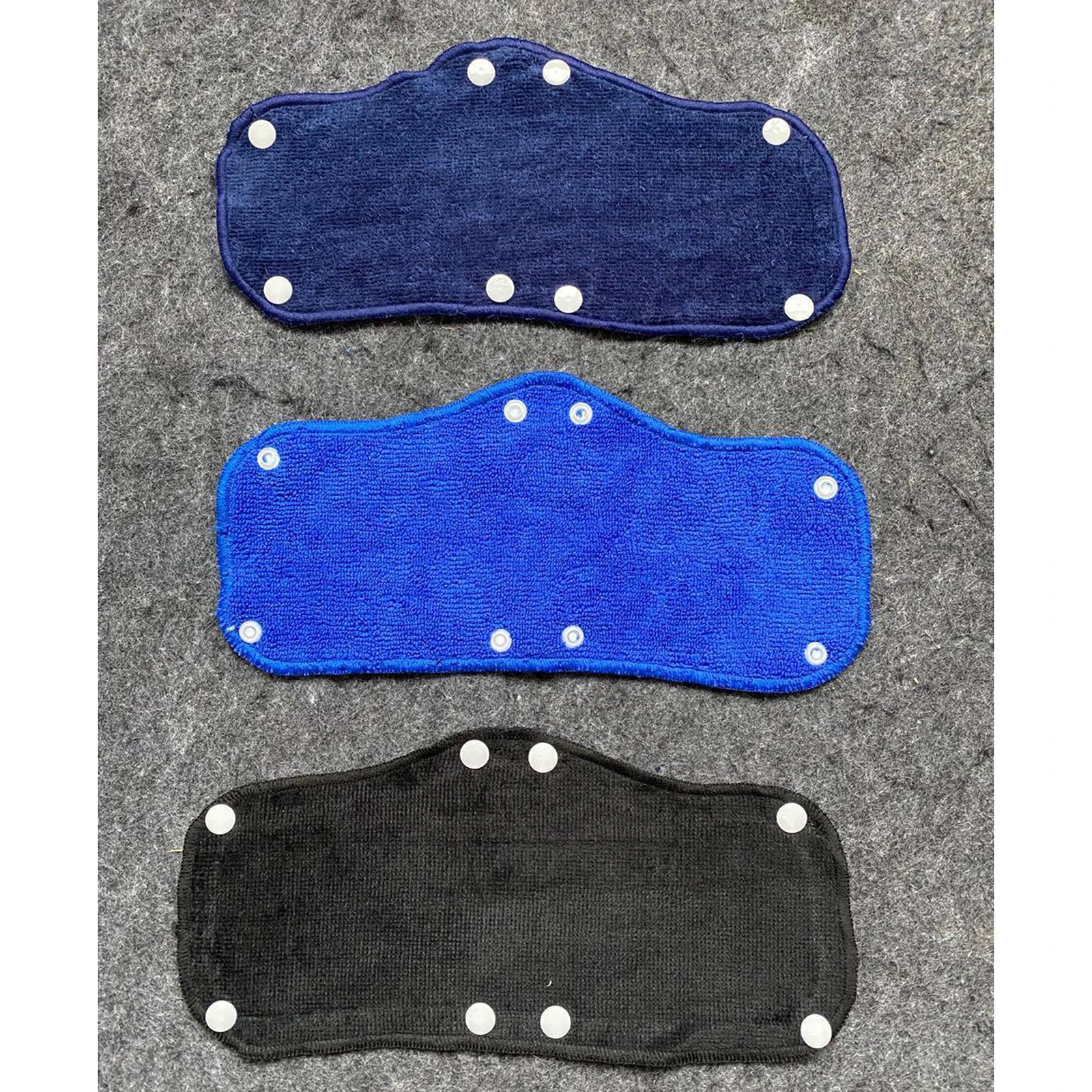 Helmet Sweatband 4x Cotton Hard Hat Sweatband snap Sweat Bands Reusable Helmet Inner Washable Heat Dissipating Terry Cloth Hardhat Accessories