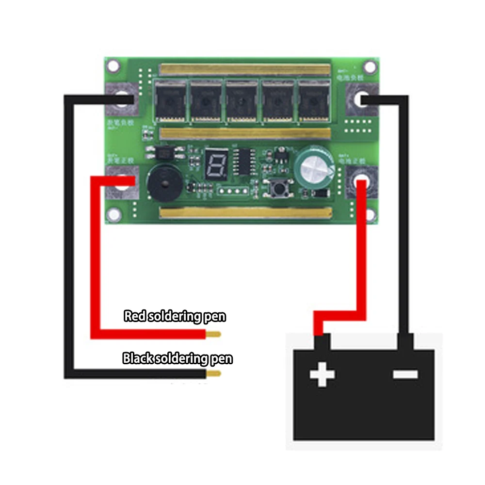18650  ̴ ޴    , DIY  ڵ Ƭ ͸ , 8 ӵ, 12V