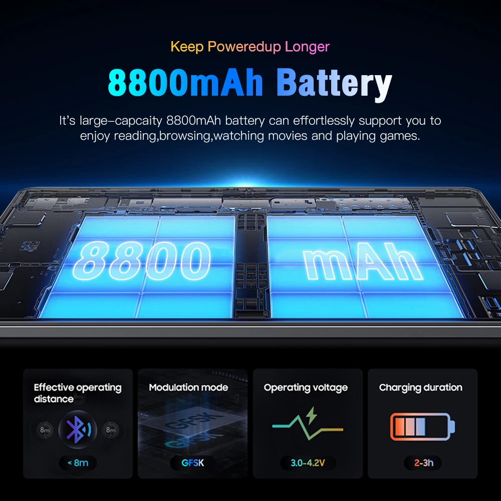 글로벌 버전 Tab14 태블릿 PC, 8 인치, 안드로이드 12, 블루투스 16GB, 1TB, 데카 코어, GPS, WPS, 5G, 와이파이, 인기 판매 노트북, 신제품