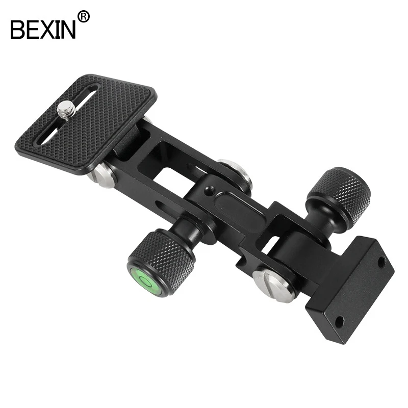 BEXIN 망원 렌즈 퀵릴리즈 플레이트 짐벌 연결 플레이트, 카메라 베이스 고정 플레이트, 망원 렌즈 브래킷 액세서리